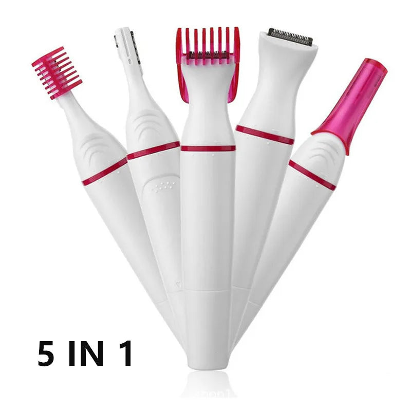 5-in-1 Electric Epilator & Shaver for Women