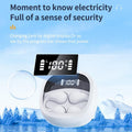 Transparent Capsule Bluetooth 5.3 Earphones with Digital Display