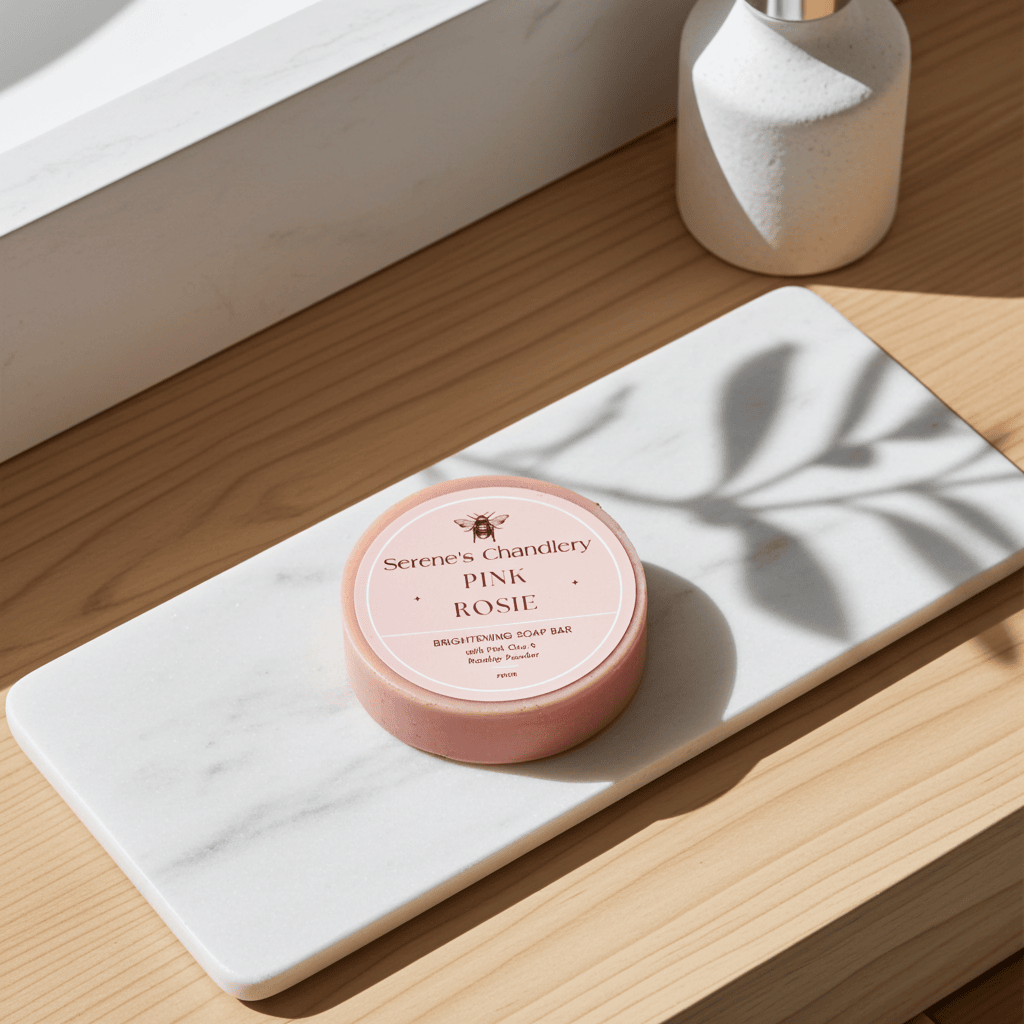 Pink Rosie Handmade Pure Soap with Australian Pink Clay