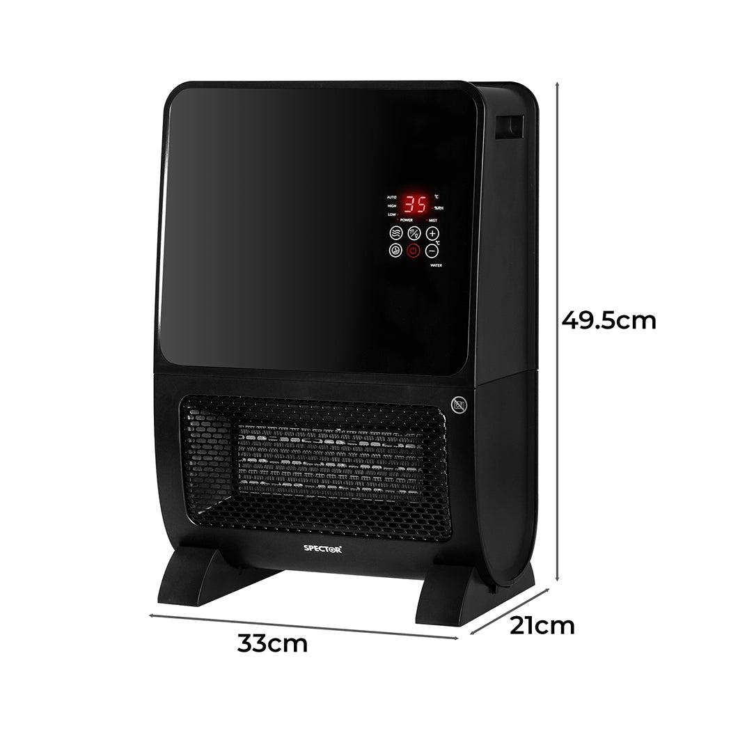 Spector 2-in-1 Portable Heater & Humidifier